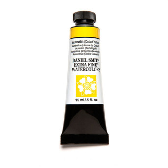 Extra Fine Watercolor paint - Daniel Smith - Aureolin (Cobalt Yellow), 15 ml
