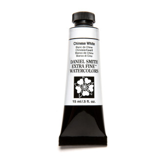 Extra Fine Watercolor paint - Daniel Smith - Chinese White, 15 ml