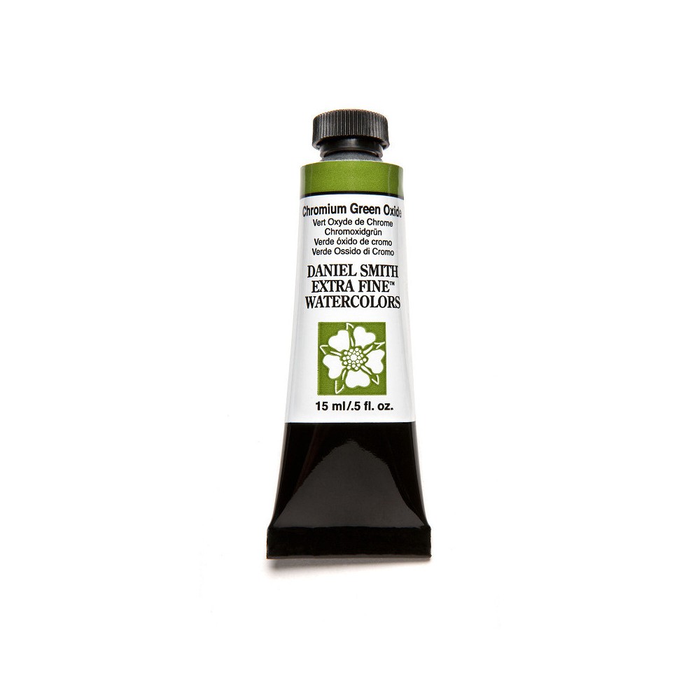 Extra Fine Watercolor paint - Daniel Smith - Chromium Green Oxide, 15 ml