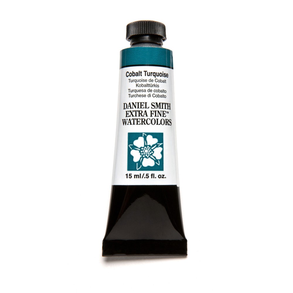 Extra Fine Watercolor paint - Daniel Smith - Cobalt Turquoise, 15 ml