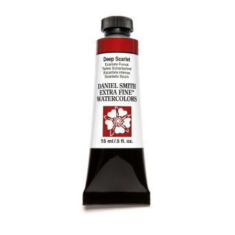 Farba akwarelowa Extra Fine - Daniel Smith - Deep Scarlet, 15 ml
