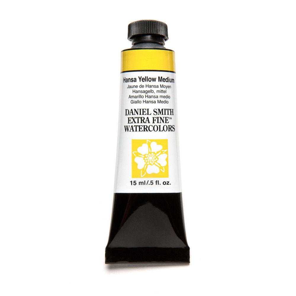 Farba akwarelowa Extra Fine - Daniel Smith - Hansa Yellow Medium, 15 ml