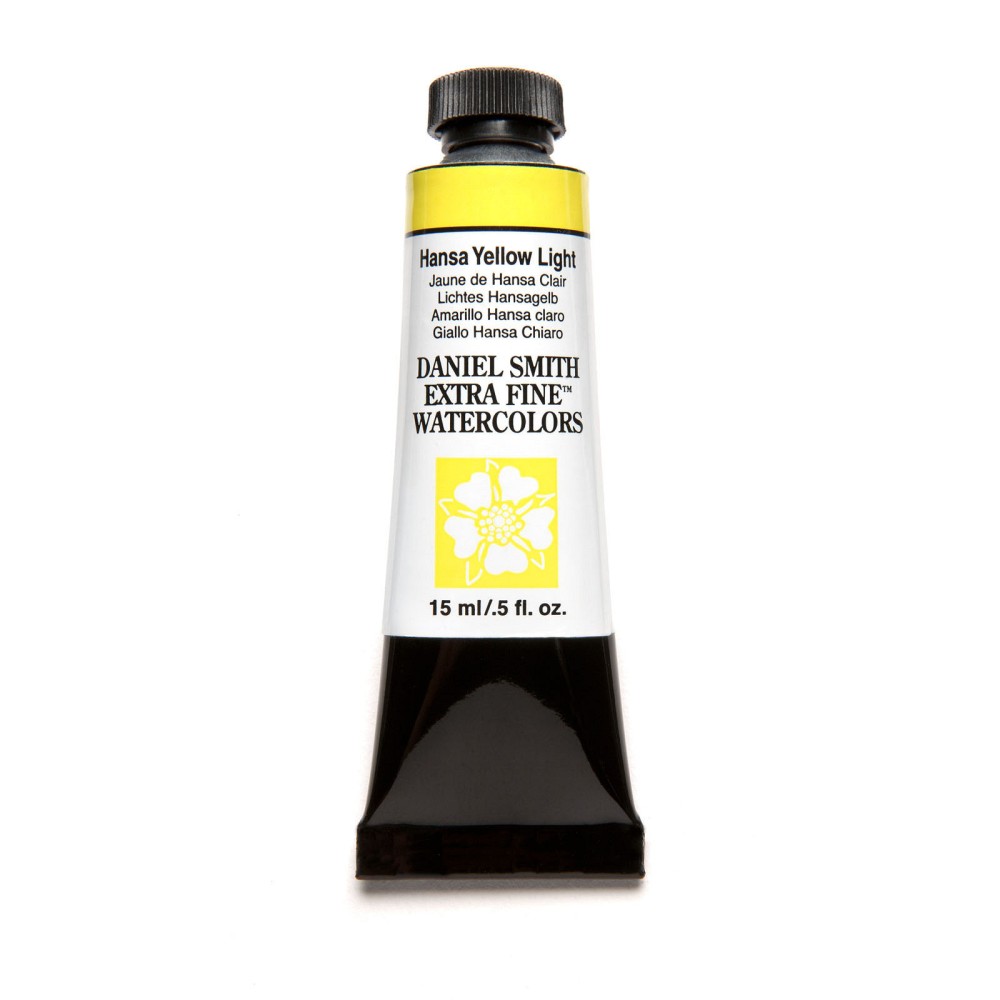 Extra Fine Watercolor paint - Daniel Smith - Hansa Yellow Light, 15 ml