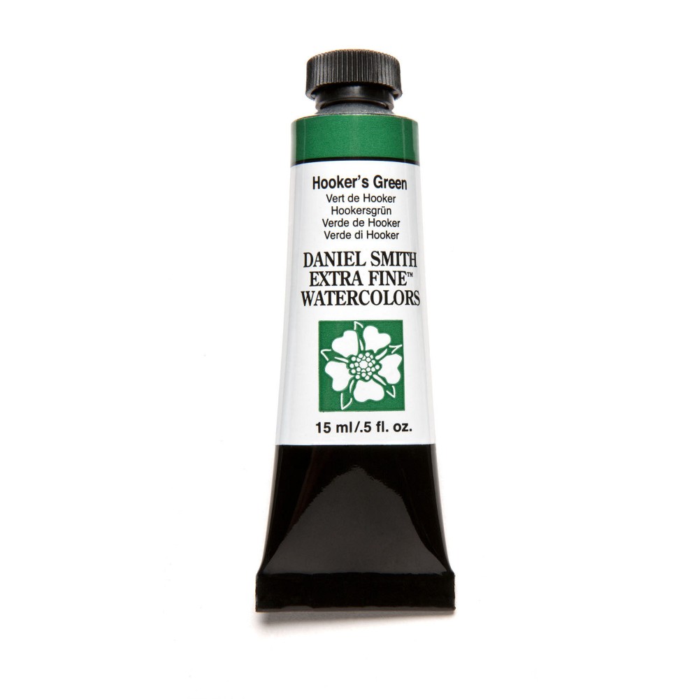 Extra Fine Watercolor paint - Daniel Smith - Hooker's Green, 15 ml