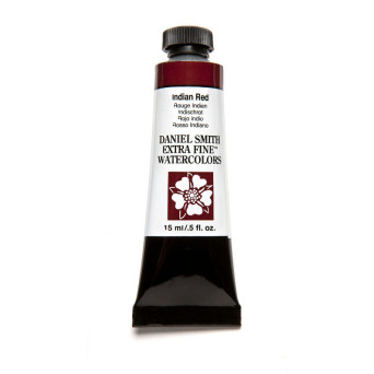 Extra Fine Watercolor paint - Daniel Smith - Indian Red, 15 ml