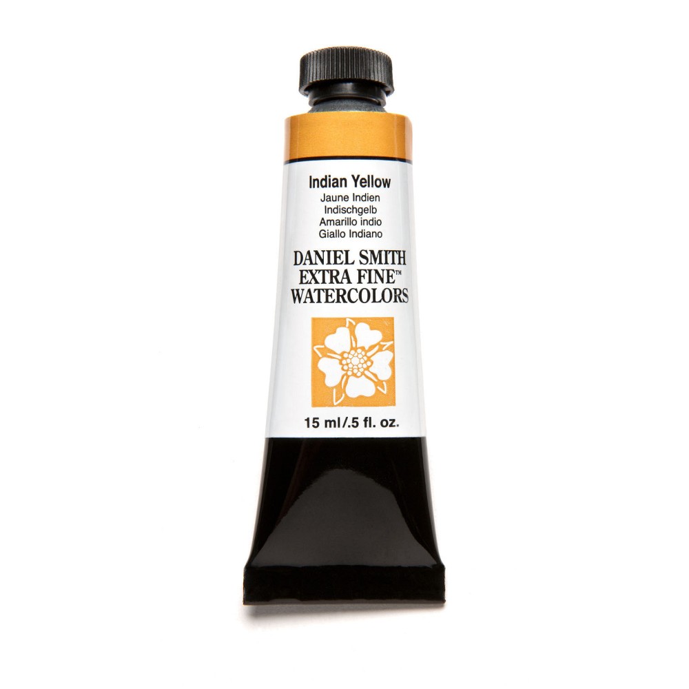 Farba akwarelowa Extra Fine - Daniel Smith - Indian Yellow, 15 ml