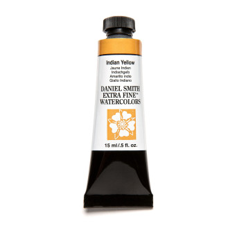 Extra Fine Watercolor paint - Daniel Smith - Indian Yellow, 15 ml