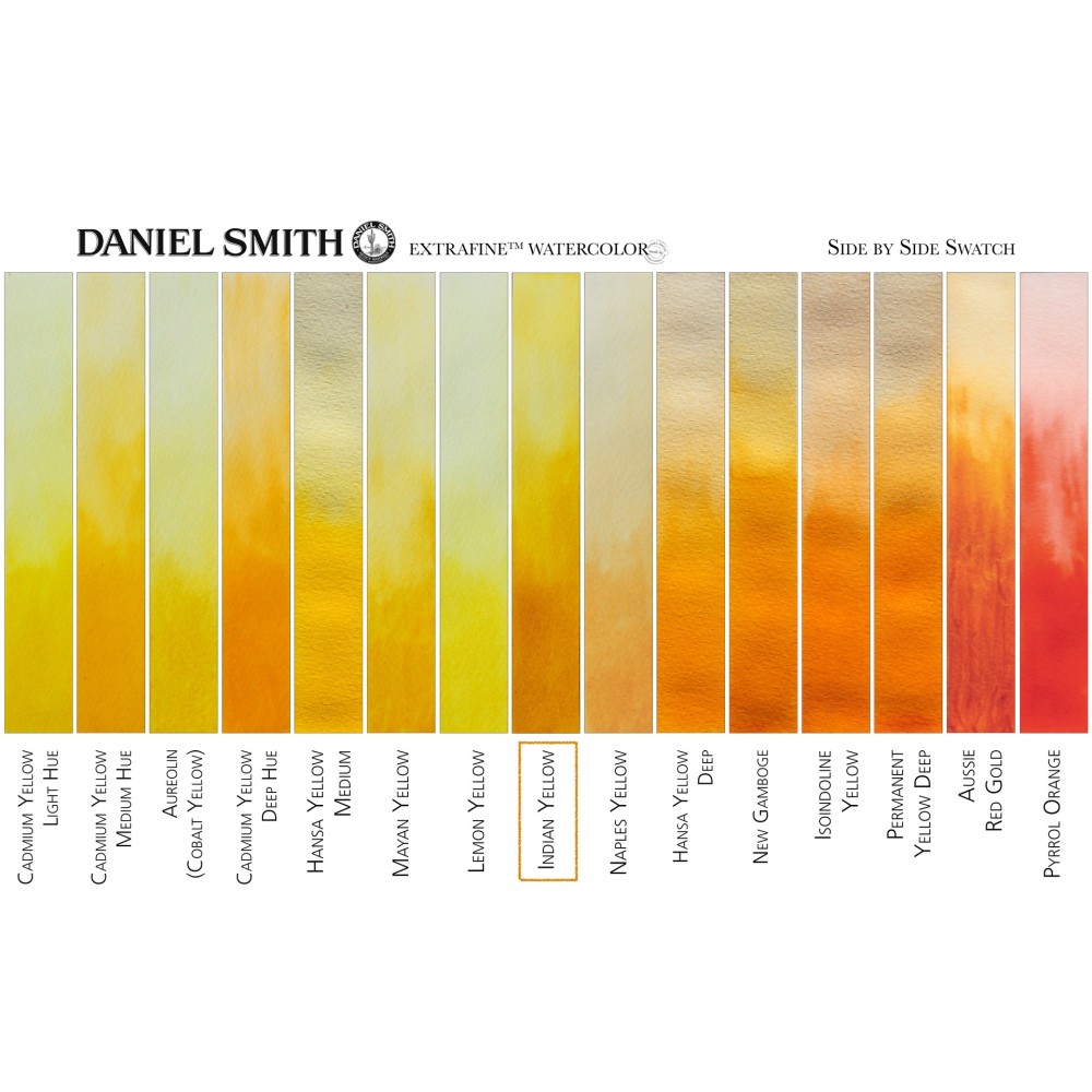 Farba akwarelowa Extra Fine - Daniel Smith - Indian Yellow, 15 ml