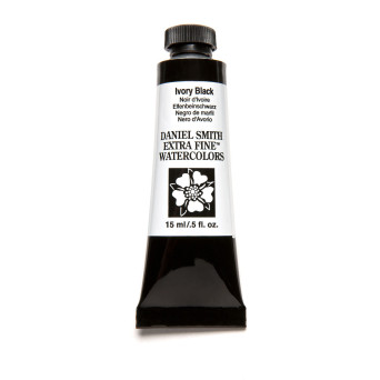 Farba akwarelowa Extra Fine - Daniel Smith - Ivory Black, 15 ml