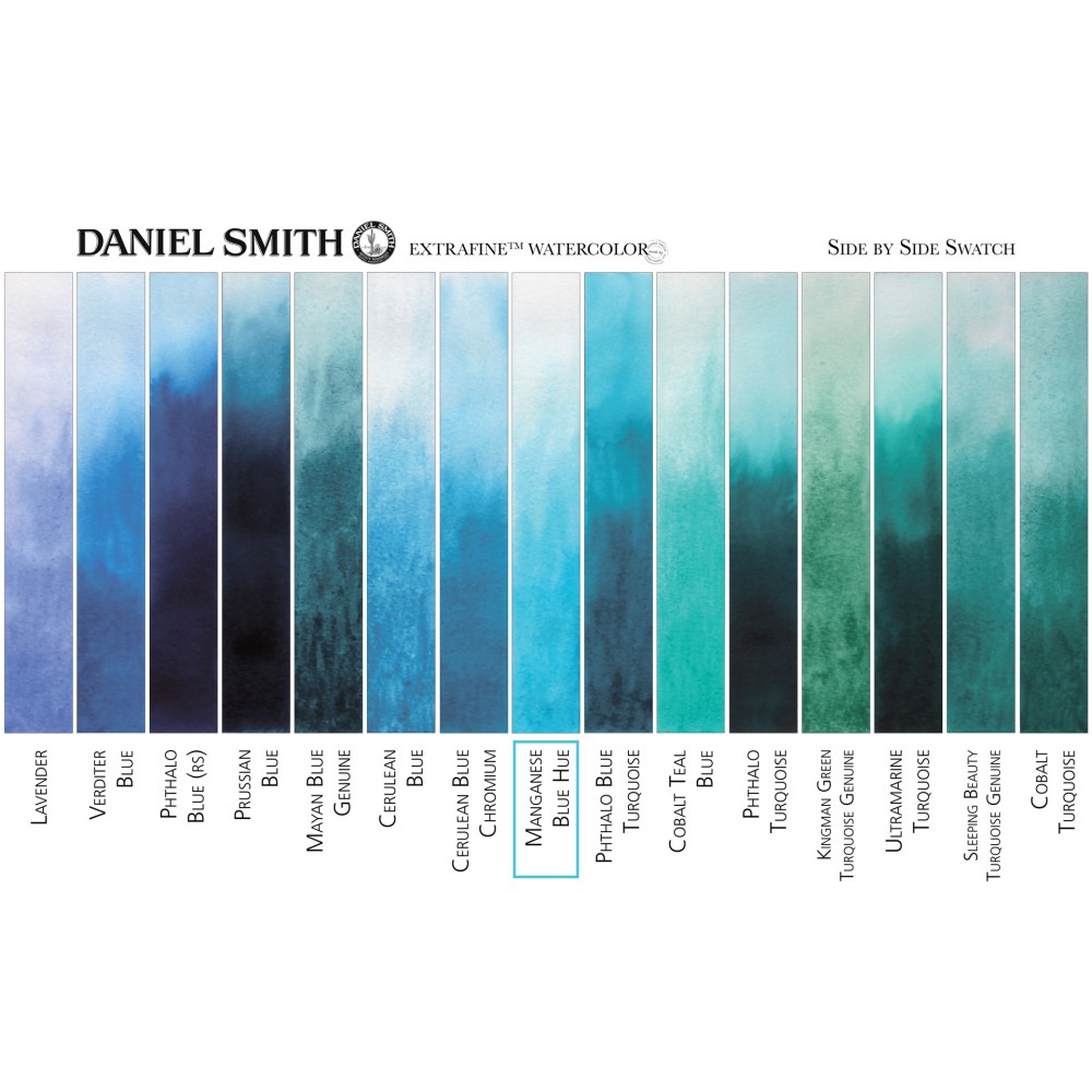 Extra Fine Watercolor paint - Daniel Smith - Manganese Blue Hue, 15 ml