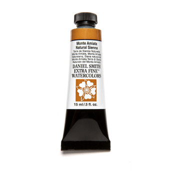 Extra Fine Watercolor paint - Daniel Smith - Monte Amiata Natural Sienna, 15 ml
