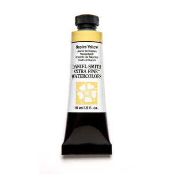 Extra Fine Watercolor paint - Daniel Smith - Naples Yellow, 15 ml