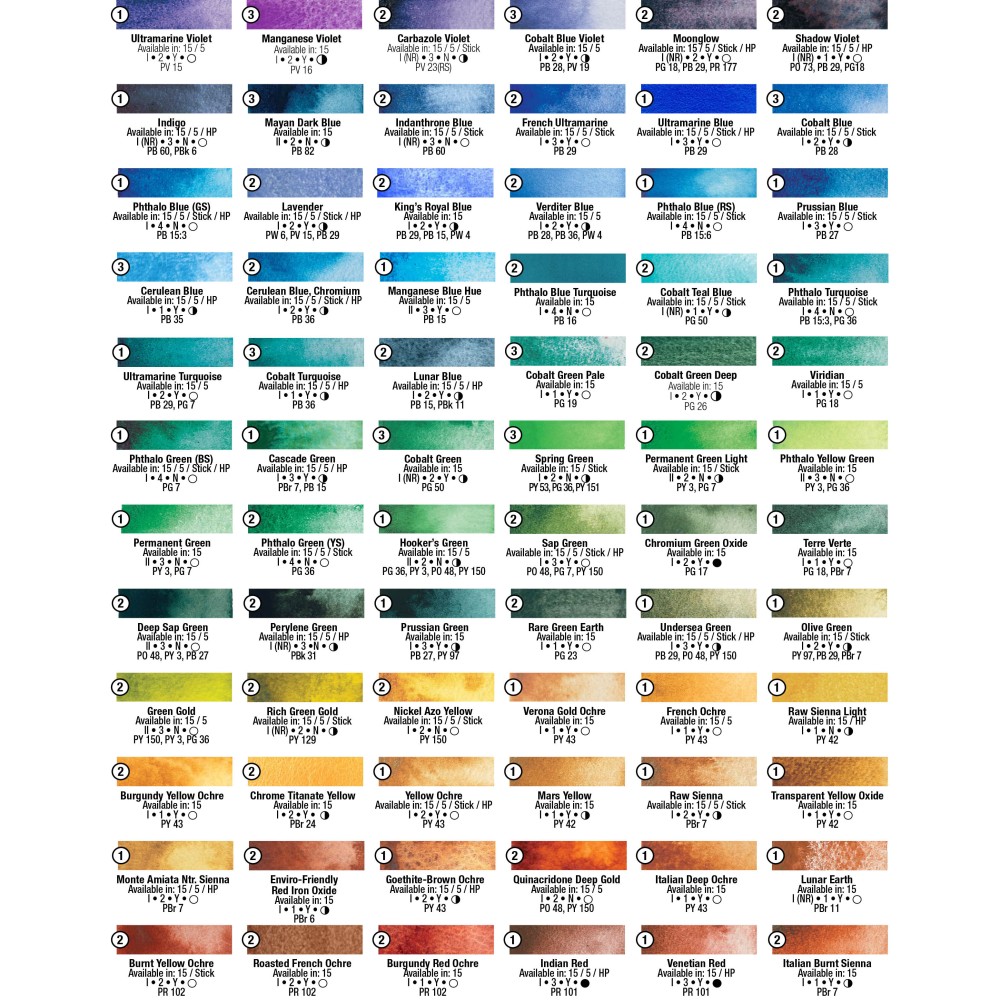 Extra Fine Watercolor paint - Daniel Smith - Napthamide Maroon, 15 ml