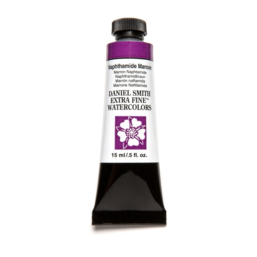Farba akwarelowa Extra Fine - Daniel Smith - Napthamide Maroon, 15 ml