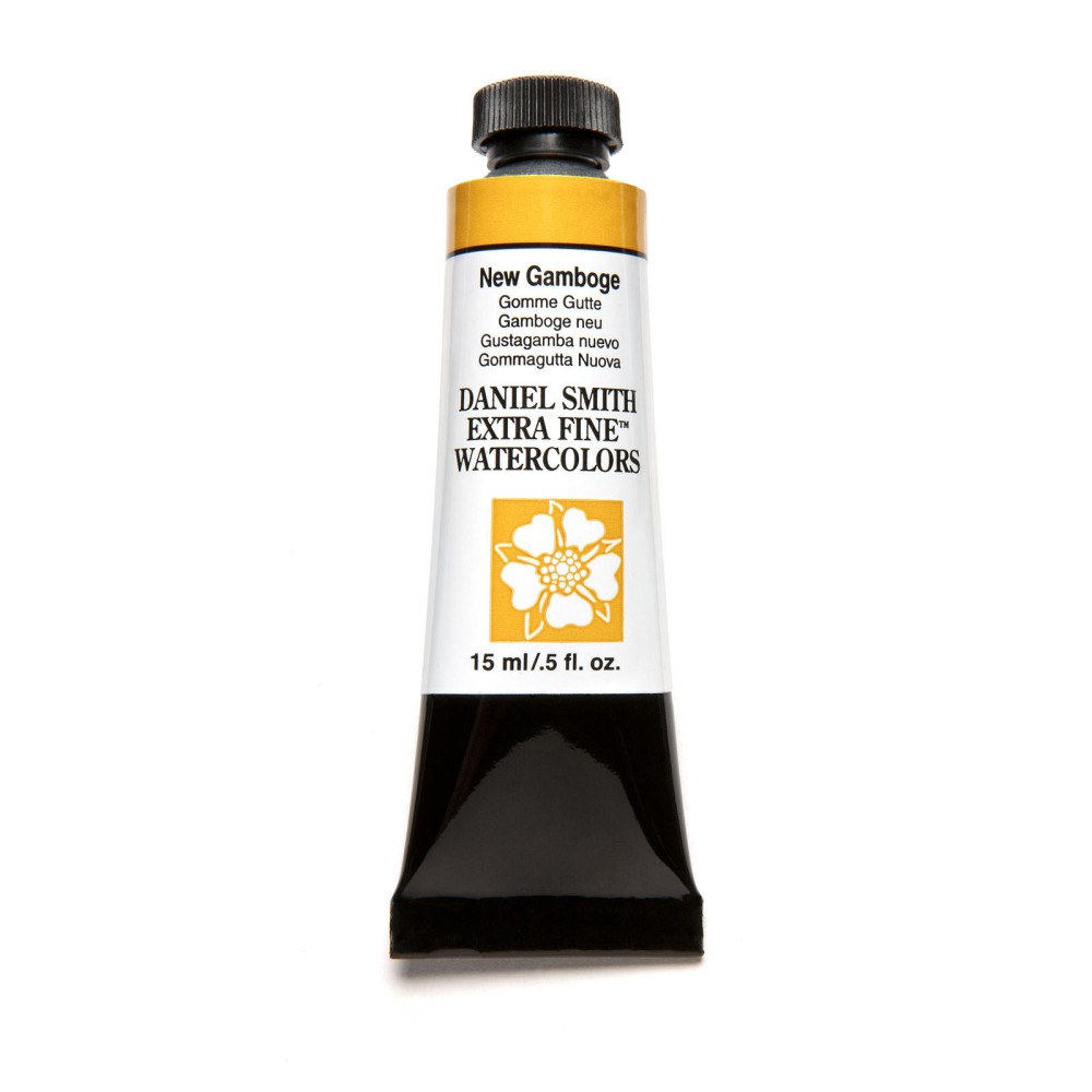 Extra Fine Watercolor paint - Daniel Smith - New Gamboge, 15 ml