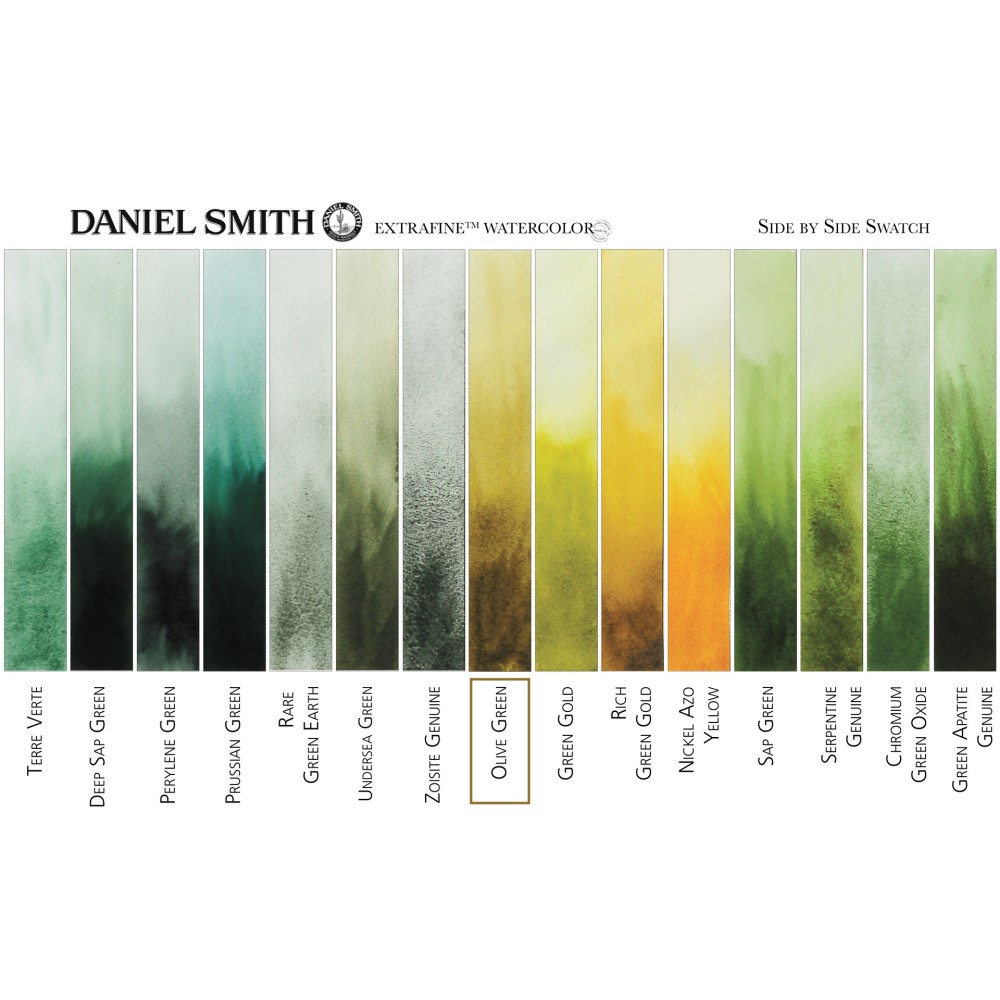 Farba akwarelowa Extra Fine - Daniel Smith - Olive Green, 15 ml