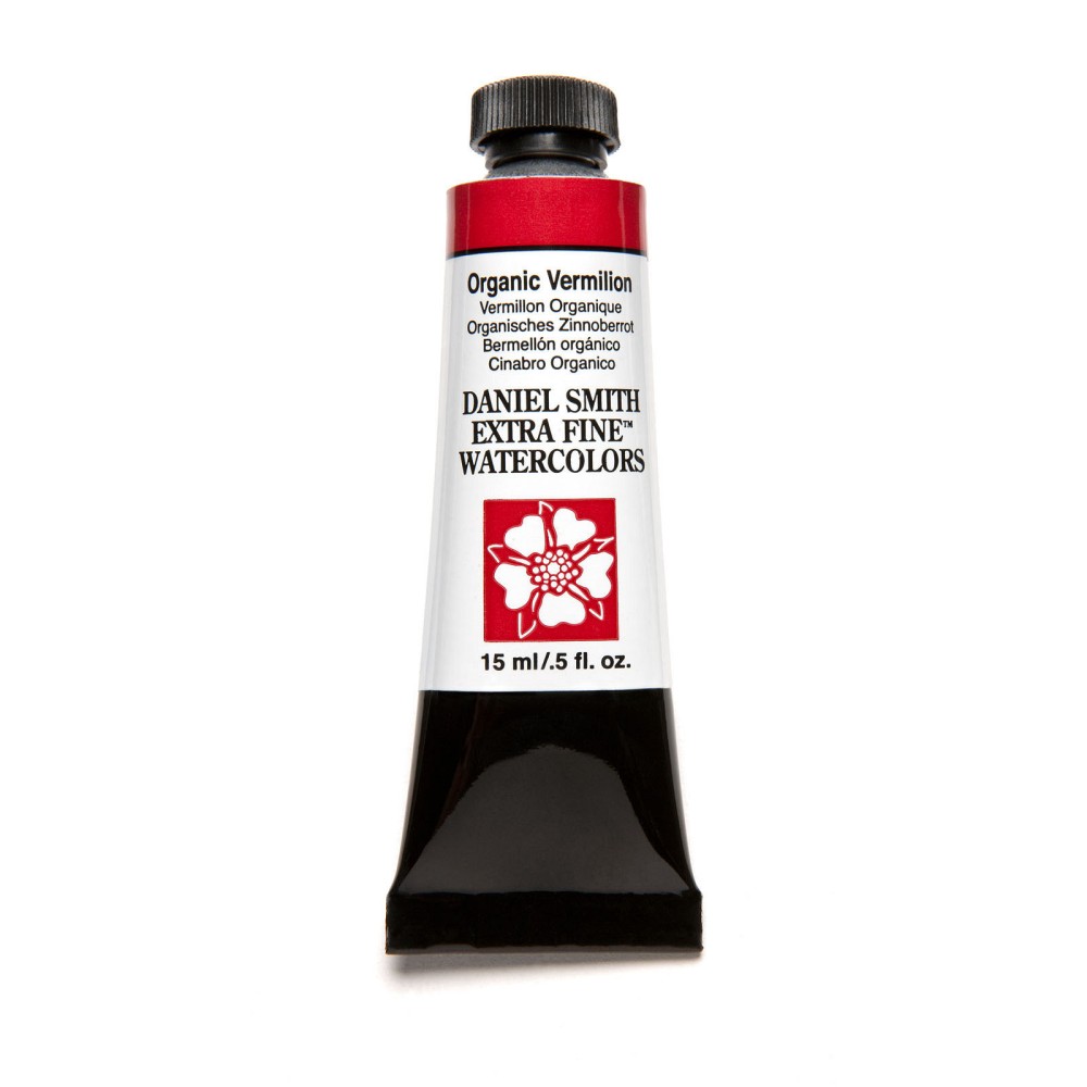 Extra Fine Watercolor paint - Daniel Smith - Organic Vermilion, 15 ml