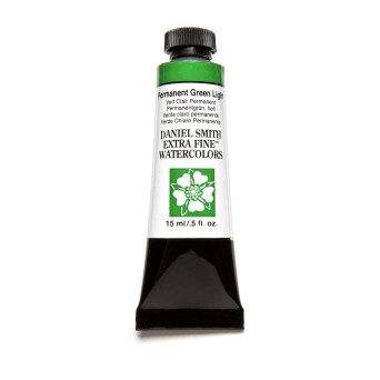 Farba akwarelowa Extra Fine - Daniel Smith - Permanent Green Light, 15 ml