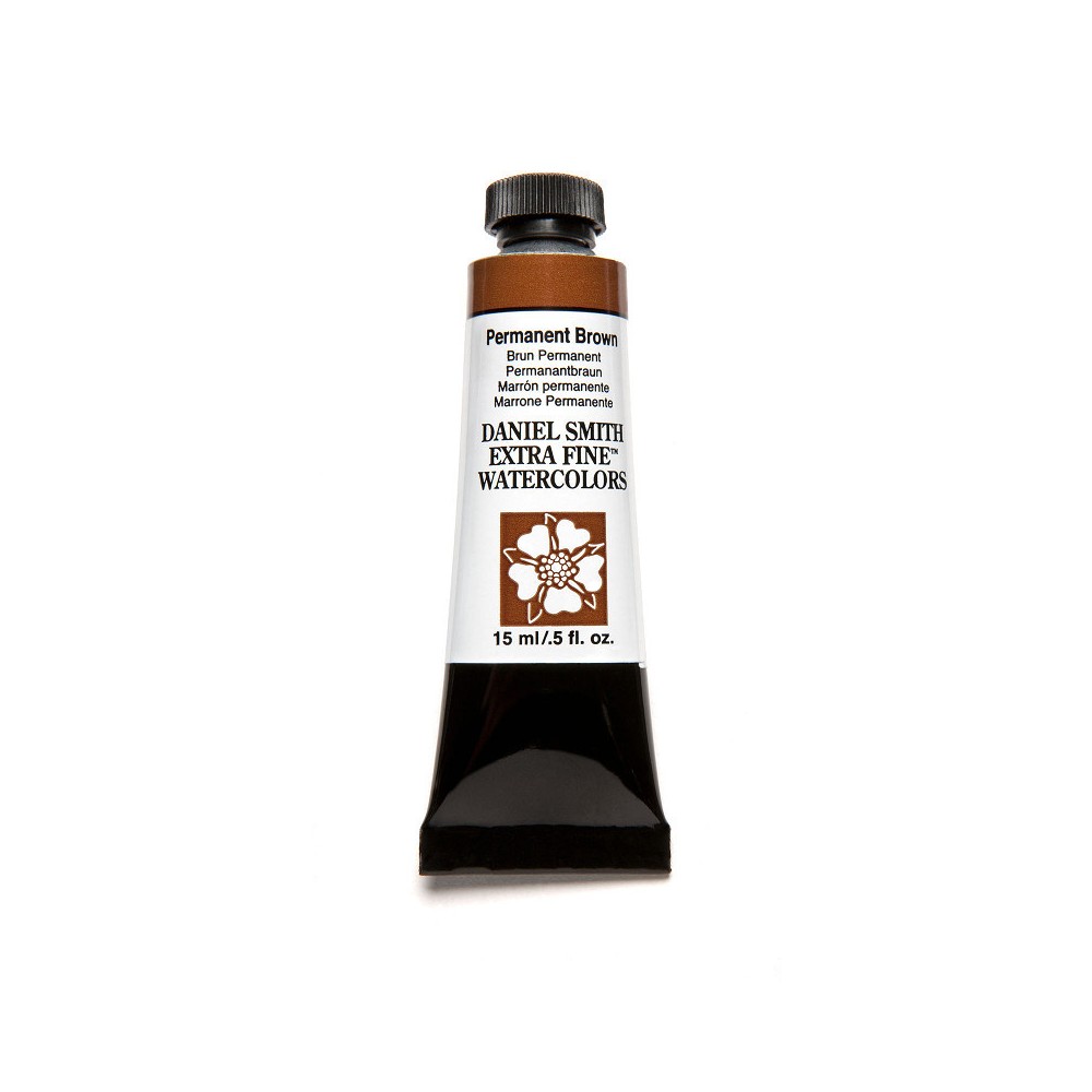 Extra Fine Watercolor paint - Daniel Smith - Permanent Brown, 15 ml