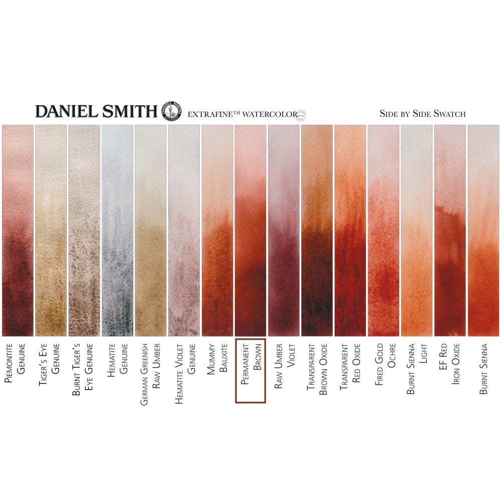 Extra Fine Watercolor paint - Daniel Smith - Permanent Brown, 15 ml