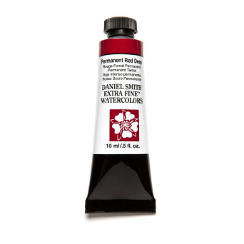 Extra Fine Watercolor paint - Daniel Smith - Permanent Red Deep, 15 ml
