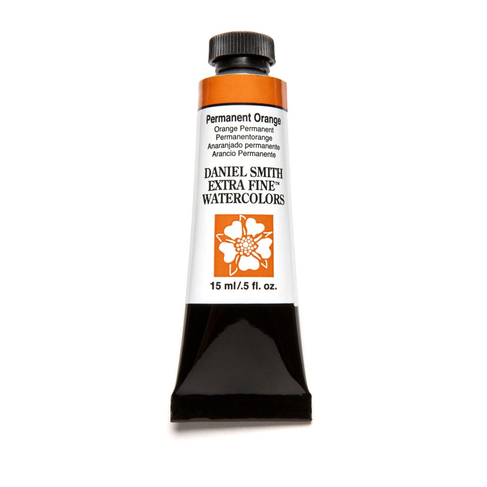 Farba akwarelowa Extra Fine - Daniel Smith - Permanent Orange, 15 ml