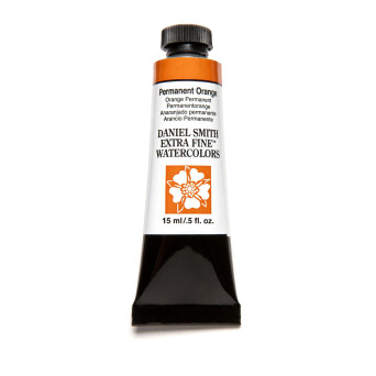 Farba akwarelowa Extra Fine - Daniel Smith - Permanent Orange, 15 ml