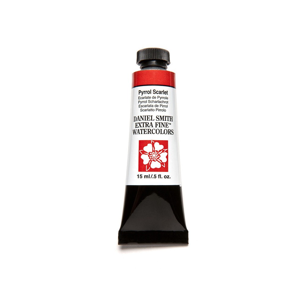 Farba akwarelowa Extra Fine - Daniel Smith - Pyrrol Scarlet, 15 ml