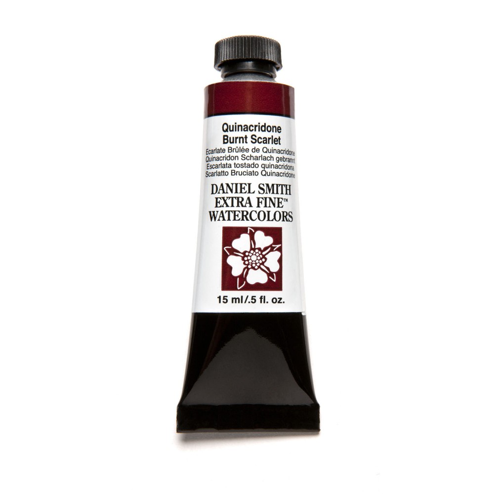Farba akwarelowa Extra Fine - Daniel Smith - Quinacridone Burnt Scarlet, 15 ml