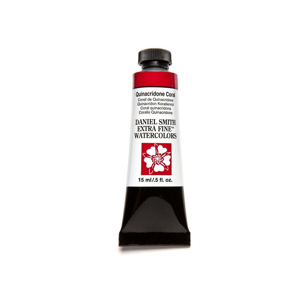Farba akwarelowa Extra Fine - Daniel Smith - Quinacridone Coral, 15 ml