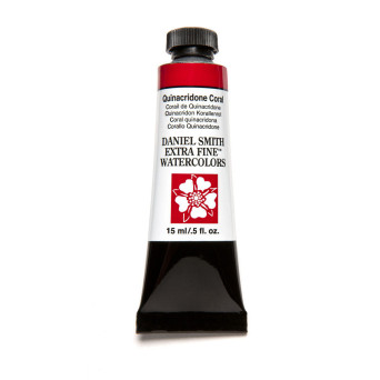 Farba akwarelowa Extra Fine - Daniel Smith - Quinacridone Coral, 15 ml