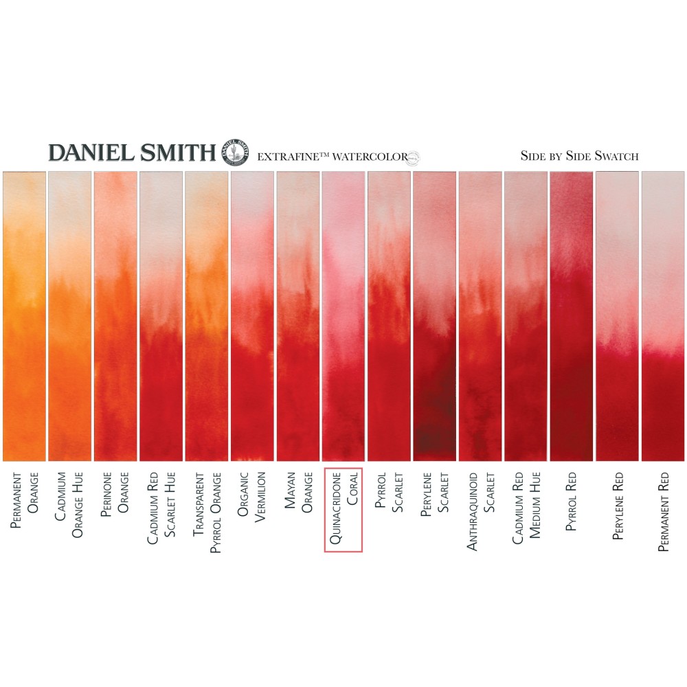 Farba akwarelowa Extra Fine - Daniel Smith - Quinacridone Coral, 15 ml
