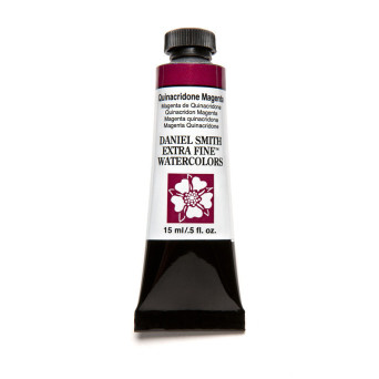 Extra Fine Watercolor paint - Daniel Smith - Quinacridone Magenta, 15 ml