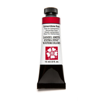 Extra Fine Watercolor paint - Daniel Smith - Quinacridone Rose, 15 ml