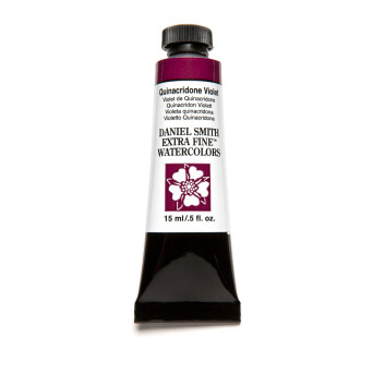 Extra Fine Watercolor paint - Daniel Smith - Quinacridone Violet, 15 ml
