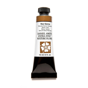 Extra Fine Watercolor paint - Daniel Smith - Raw Sienna, 15 ml