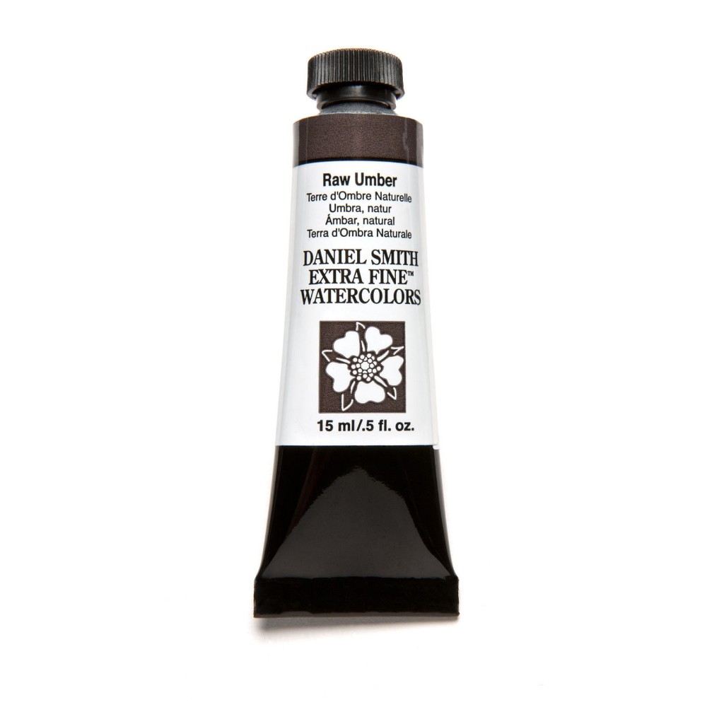 Extra Fine Watercolor paint - Daniel Smith - Raw Umber, 15 ml