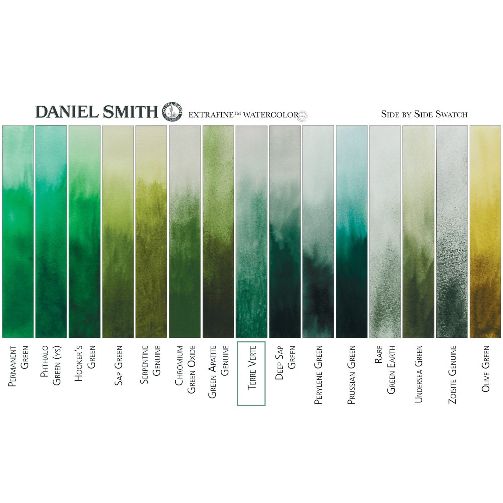 Extra Fine Watercolor paint - Daniel Smith - Terre Verte, 15 ml