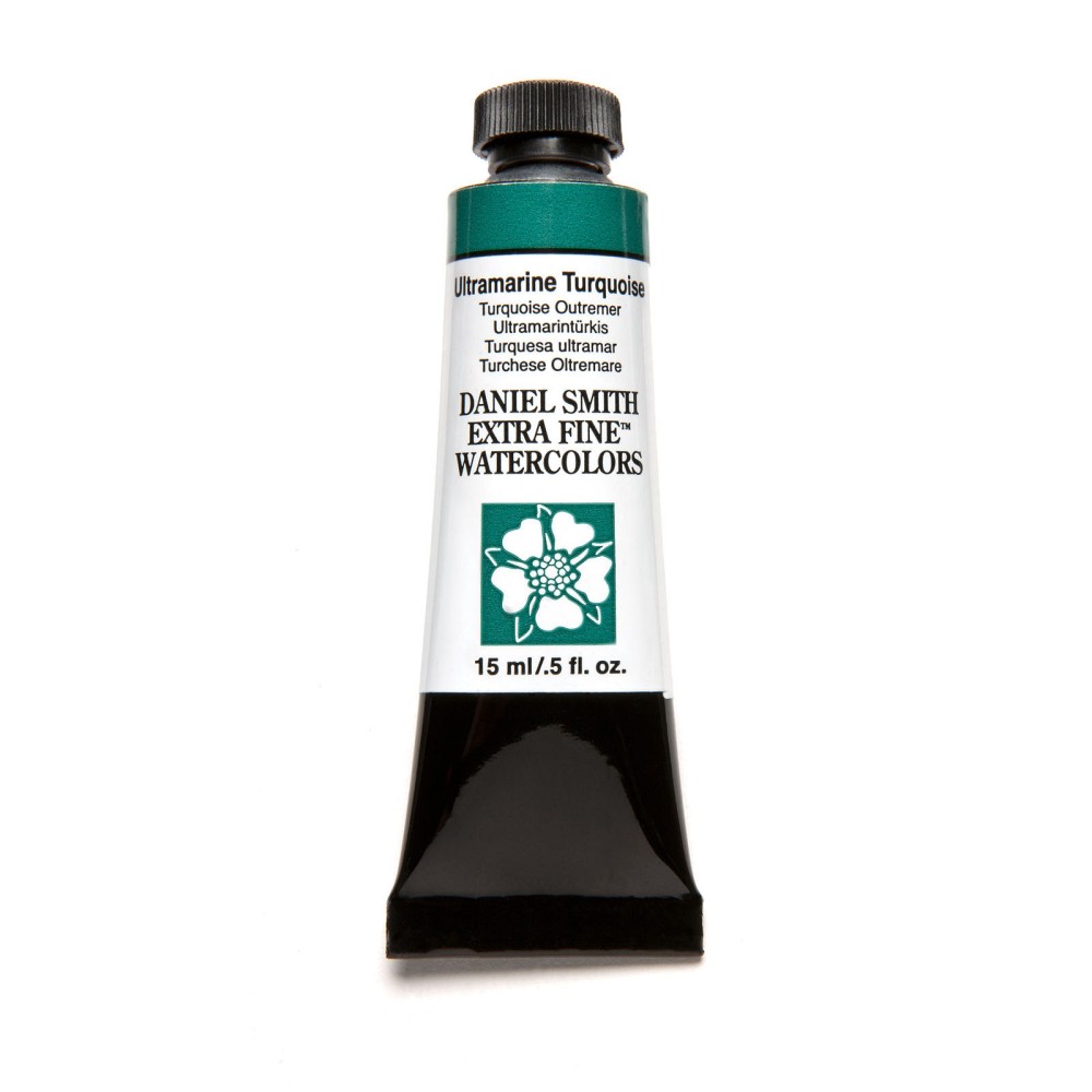 Extra Fine Watercolor paint - Daniel Smith - Ultramarine Turquoise, 15 ml