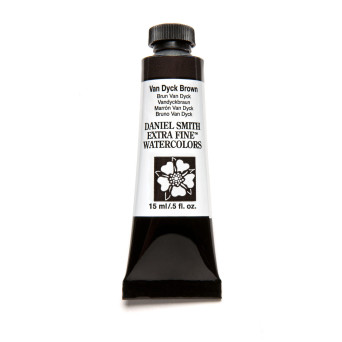 Farba akwarelowa Extra Fine - Daniel Smith - Van Dyck Brown, 15 ml