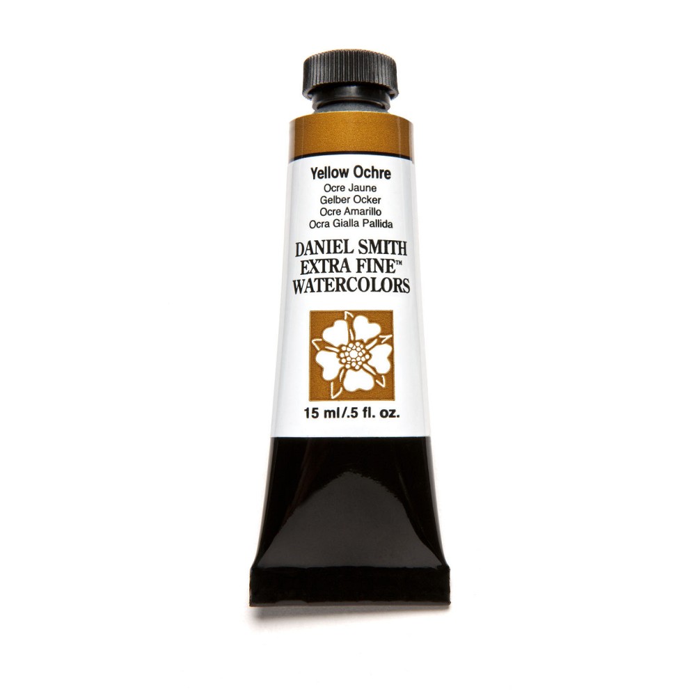 Extra Fine Watercolor paint - Daniel Smith - Yellow Ochre, 15 ml