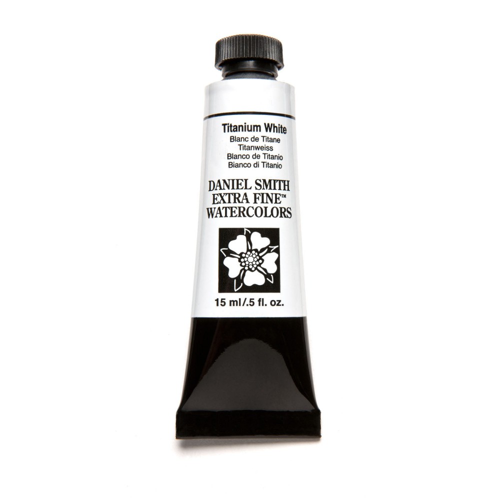 Farba akwarelowa Extra Fine - Daniel Smith - Titanium White, 15 ml