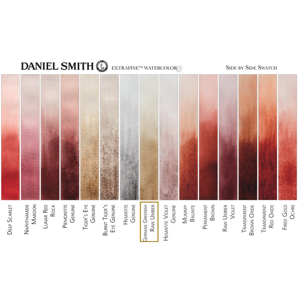 Farba akwarelowa Extra Fine - Daniel Smith - German Greenish Raw Umber, 15 ml