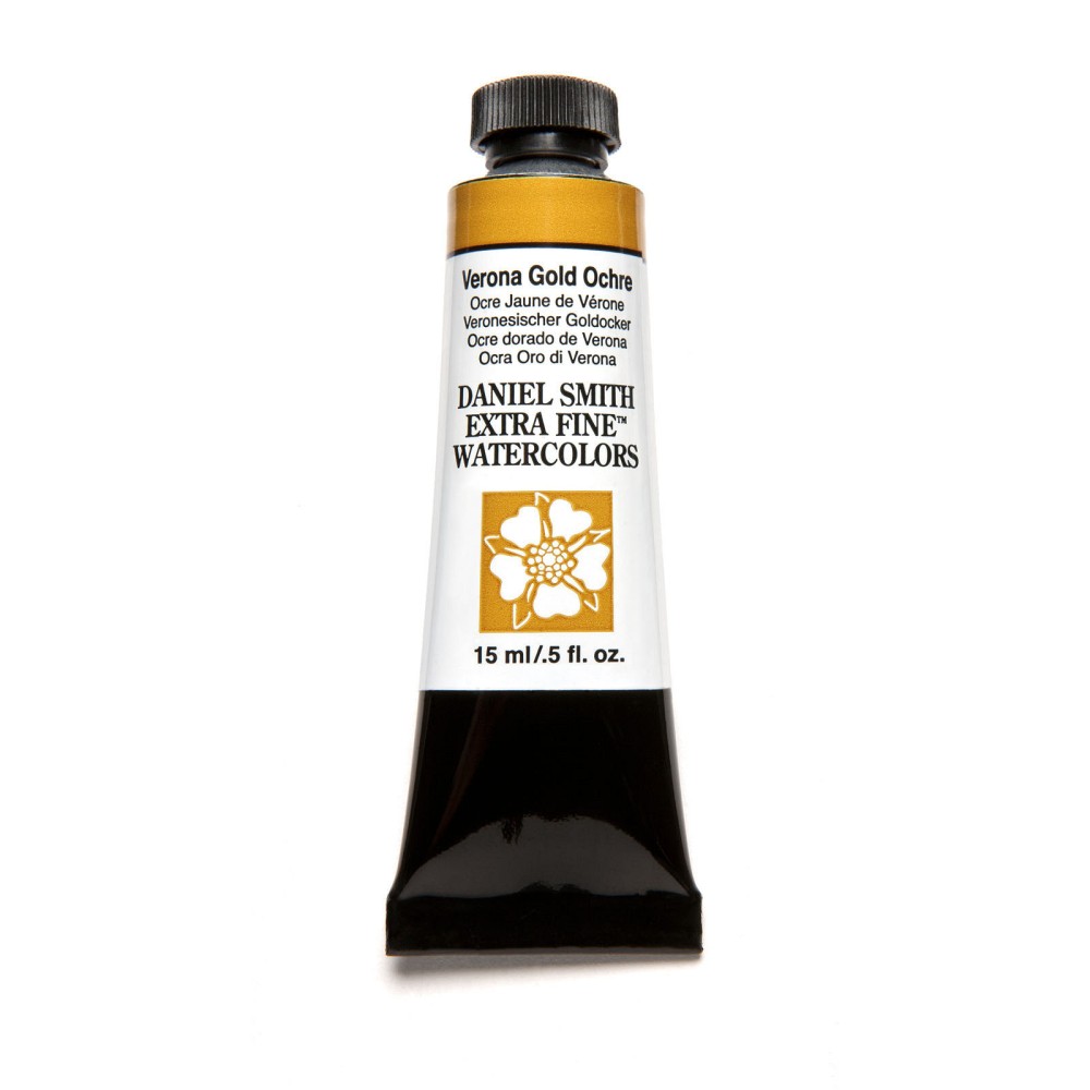 Farba akwarelowa Extra Fine - Daniel Smith - Verona Gold Ochre, 15 ml