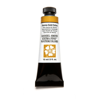 Extra Fine Watercolor paint - Daniel Smith - Verona Gold Ochre, 15 ml