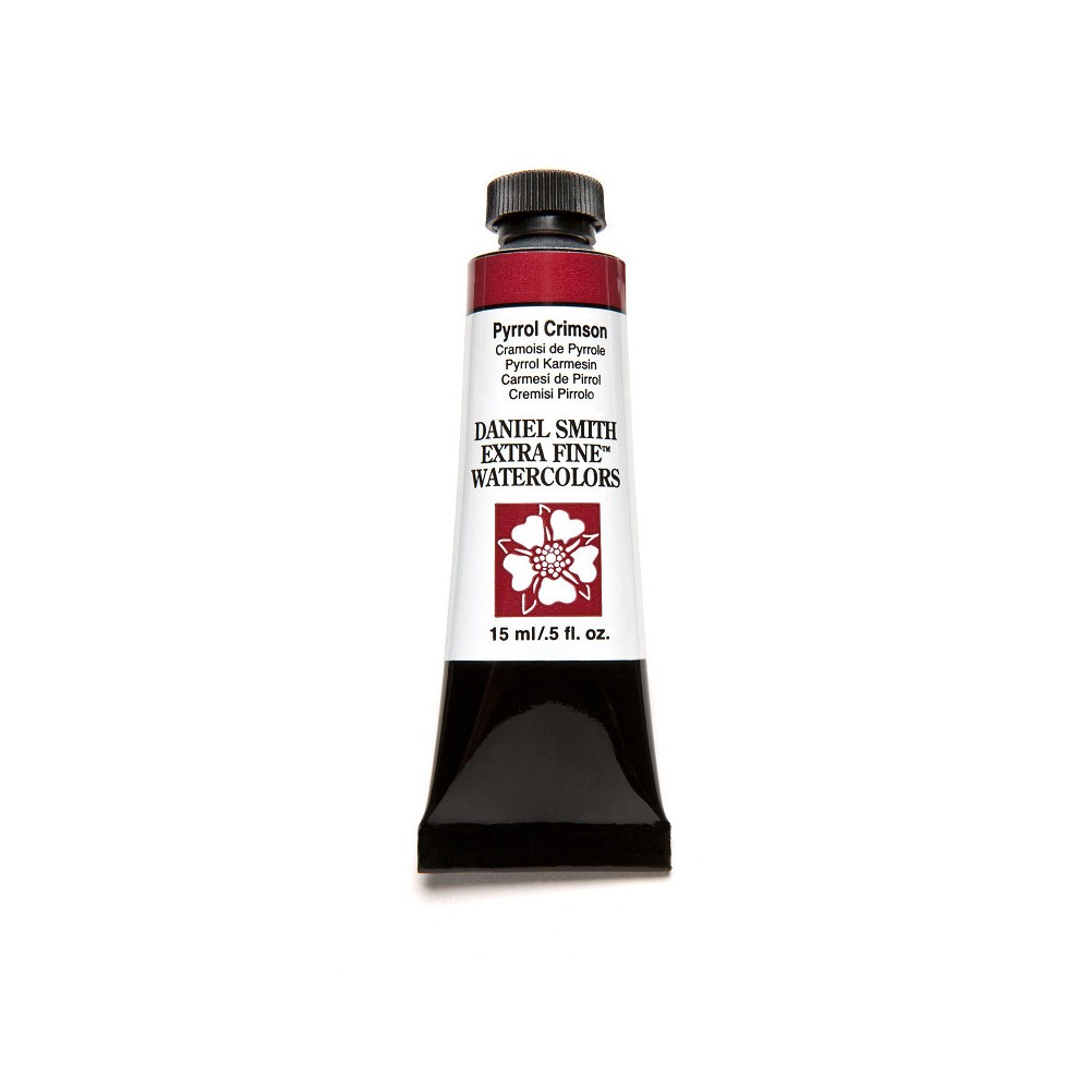 Extra Fine Watercolor paint - Daniel Smith - Pyrrol Crimson, 15 ml