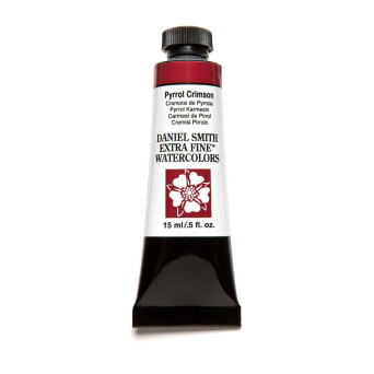 Extra Fine Watercolor paint - Daniel Smith - Pyrrol Crimson, 15 ml