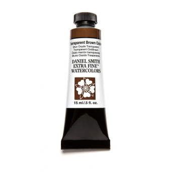 Extra Fine Watercolor paint - Daniel Smith - Transparent Brown Oxide, 15 ml