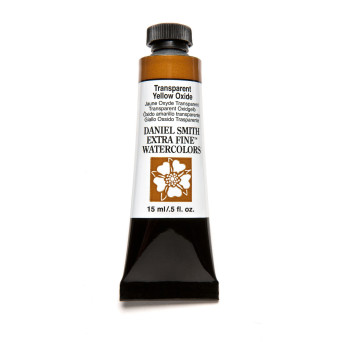 Extra Fine Watercolor paint - Daniel Smith - Transparent Yellow Oxide, 15 ml