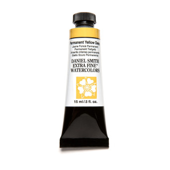 Extra Fine Watercolor paint - Daniel Smith - Permanent Yellow Deep, 15 ml